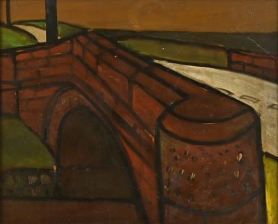 Sample artwork by Percy Kelly (1918 - 1993), known for painting - View similar artists and auction records