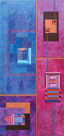 Sample artwork by Yayat Surya (Born 1968), known for painting - View similar artists and auction records