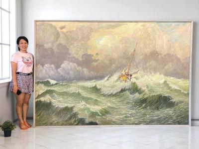 Rough sea