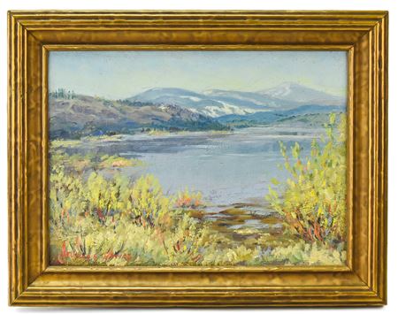'OREGON LAKE VIEW' LANDSCAPE