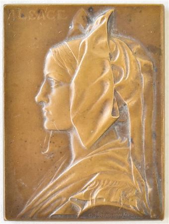 "ALSACE" PLAQUETTE