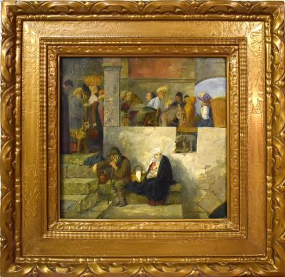 Street Scene by Maximilian Dasio - Auction record, sale price, and art valuation. Compare with similar artists and explore comparable artworks.