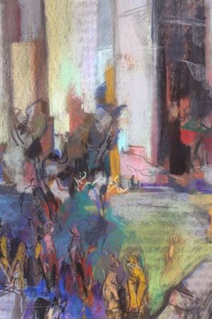 The Square by Denis Rival - Auction record, sale price, and art valuation. Compare with similar artists and explore comparable artworks.