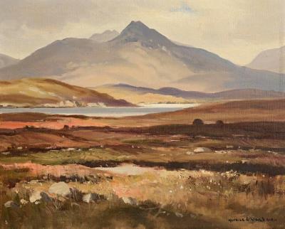 Western Landscape, Ben Lettery, Connemara