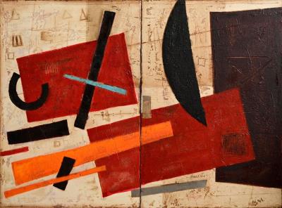 Abstract by Ludmila Korol - Auction record, sale price, and art valuation. Compare with similar artists and explore comparable artworks.