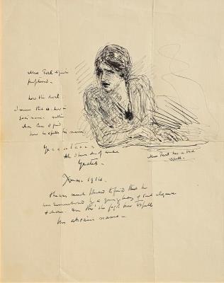Lady Writing a Letter