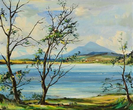 Muckish Mountain from the Ards Peninsula (1960)