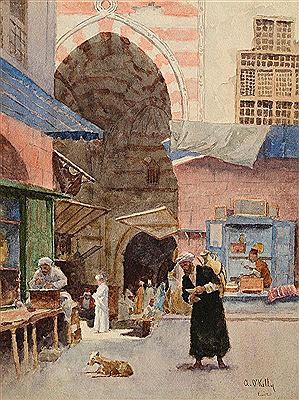 A Brass Bazaar, Cairo