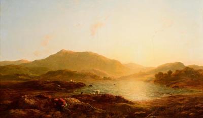 Sample artwork by Thomas Danby (1818 - 1886), known for painting - View similar artists and auction records