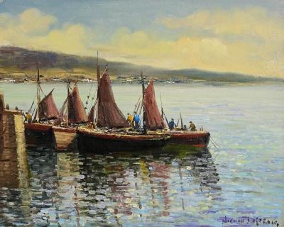Fishing Boats, Carrowroe, Co. Galway