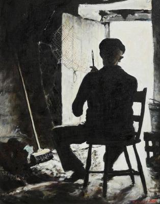 Sample artwork by Diarmuid Boyd (Born 1951), known for painting - View similar artists and auction records