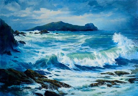 Stormy Day at Clogher, Kerry