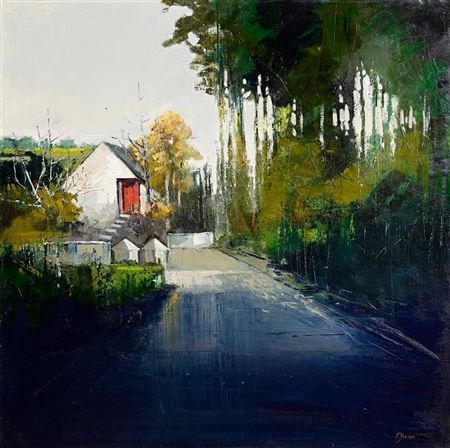 Where the Road Falls Silent by Kate Beagan - Auction record, sale price, and art valuation. Compare with similar artists and explore comparable artworks.