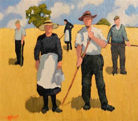 In The Hayfield