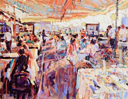 Dinner at Sunset, St. Martin (1995)