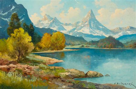 "Lake San Marie, Glacier N.P., Montana"
