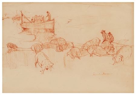 "The Landing Party," 1928