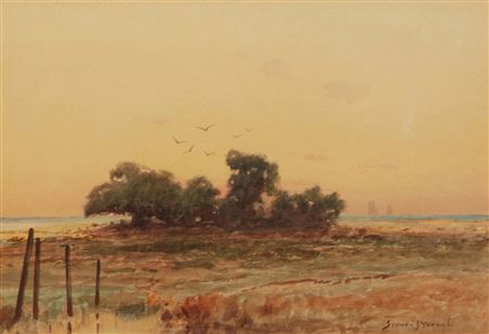Marsh landscape, 1896