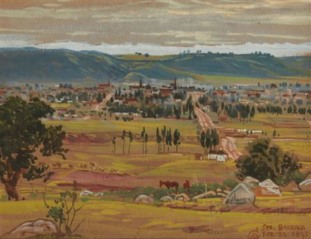View of Santa Barbara, 1892