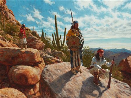 "Sentinels of the Sonoran Desert" (Apache), 2014