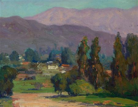 "Gray Day in the Arroyo, Pasadena" by Ada Champlin - Auction record, sale price, and art valuation. Compare with similar artists and explore comparable artworks.