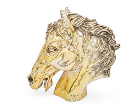 Horsehead sculpture for D'Argenta