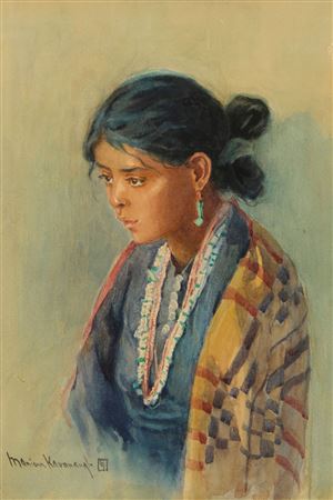 Young Native American woman