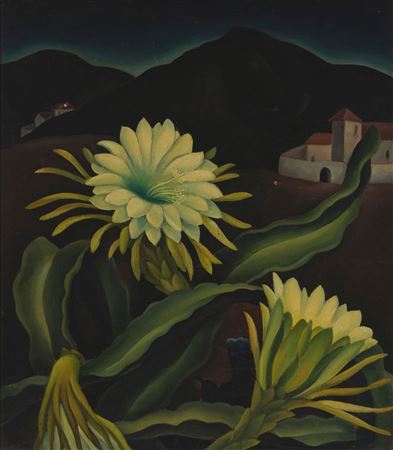 "Night Blooming Cereus" (Taos), 1932