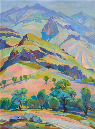 "Green Mountains," 1969