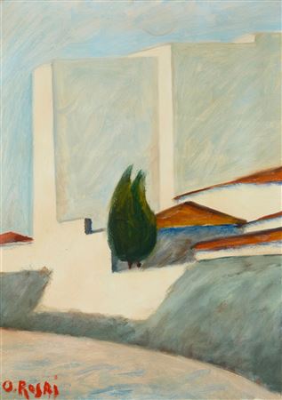 House with a small tree