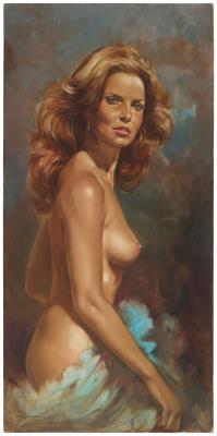 Seated nude
