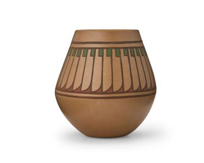 Polychrome Pottery Jar