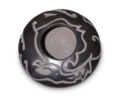 Blackware Pottery Jar