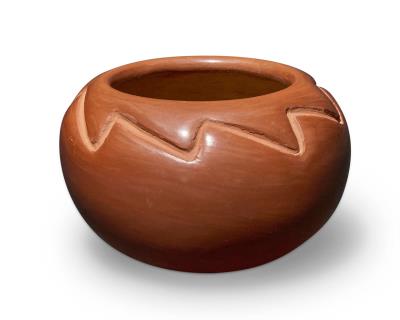 Small Redware Bowl