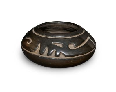 Blackware Pottery Jar