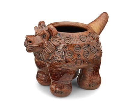 Lion Effigy Vessel