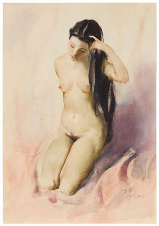 "Having Bathed," 1989