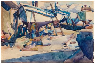 Boatyard, Monterey