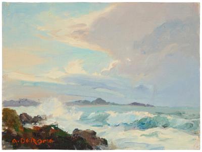 Pt Lobos from Duttons - Storm Gathering