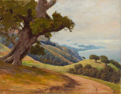 Old Coast Road, Big Sur, CA by William Constable Adam - Auction record, sale price, and art valuation. Compare with similar artists and explore comparable artworks.