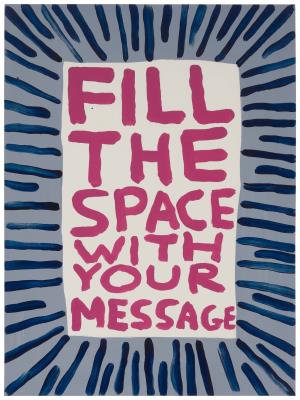 Fill the Space with Your Message