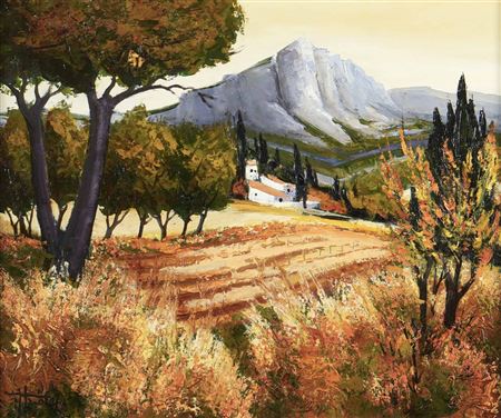 Autumn at Sainte Victoire