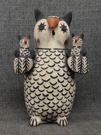 COCHITI POTTERY OWL