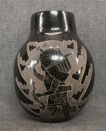 SANTA CLARA POTTERY VASE