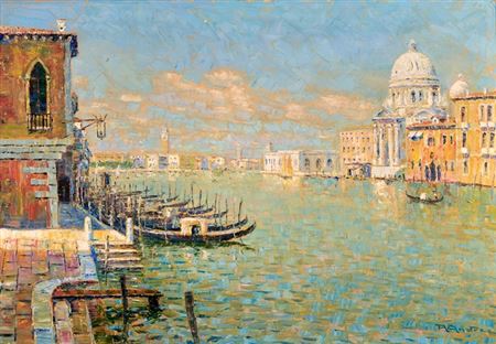 View of Santa Maria della Salute and Dogana