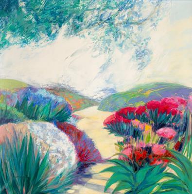 Southern landscape with flowering shrubs by Claude Hemeret - Auction record, sale price, and art valuation. Compare with similar artists and explore comparable artworks.