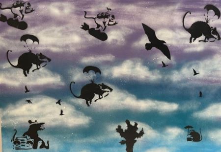Rats Parachuting