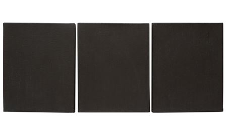 Black Oxide, Lascaux (Black Painting) Triptych