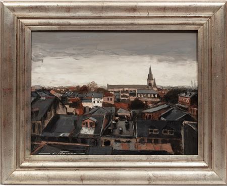 French Quarter Rooftops by Alan Flattmann - Auction record, sale price, and art valuation. Compare with similar artists and explore comparable artworks.