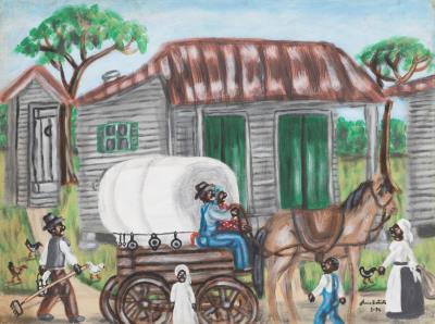 Horse-Drawn Wagon